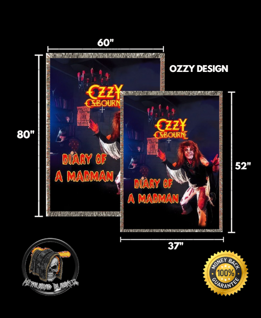 Handmade Special Edition OZZY blanket